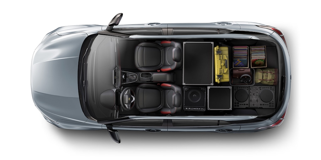 Configuración de asientos para trabajo de la nueva Chevrolet Groove 2025