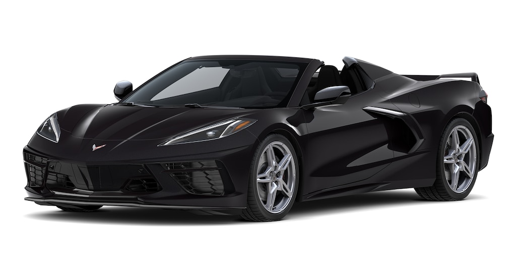 Chevrolet Corvette Stingray 2024 en color black