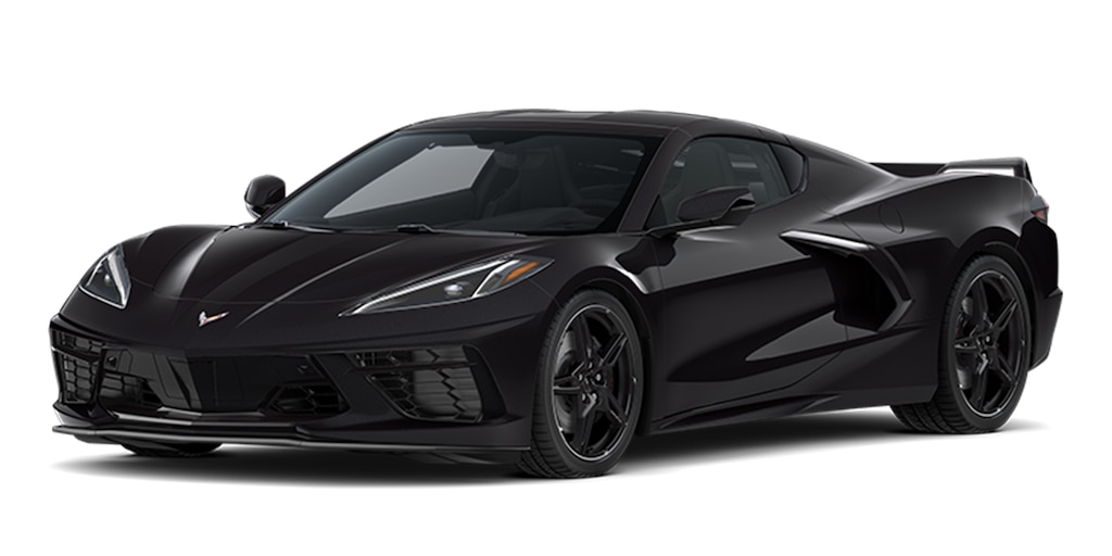 Chevrolet Corvette Stingray 2024 en color black