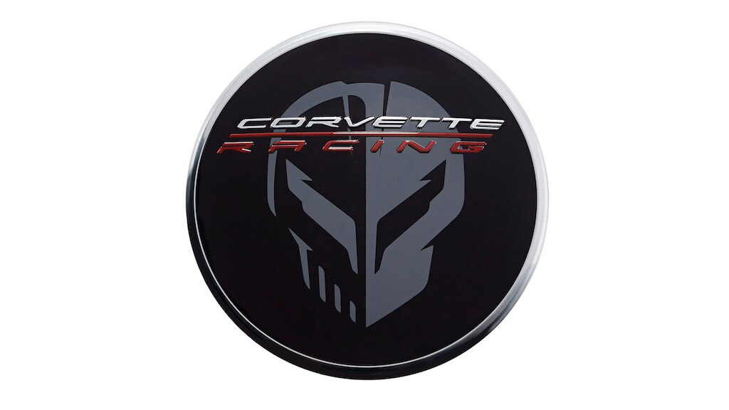 Centro de ring en color negro disponibles para Chevrolet Corvette Z06 2024