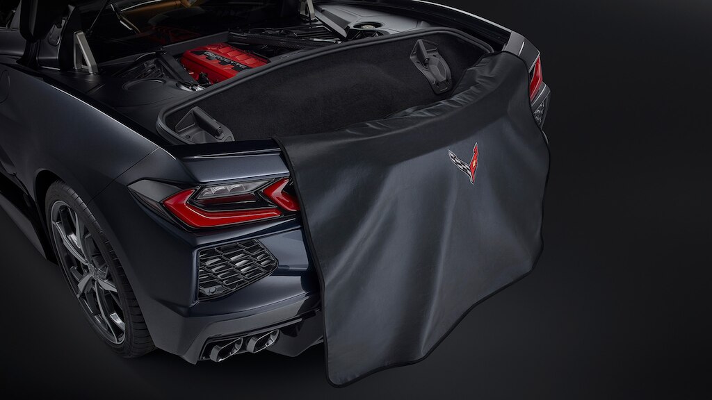 Protector de cajuela y fascia trasera con emblema para Chevrolet Corvette Z06 2024