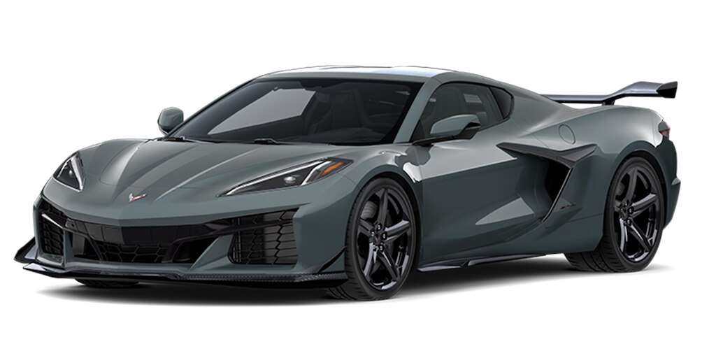 Chevrolet Corvette Z06 2024 en color sea wolf gray