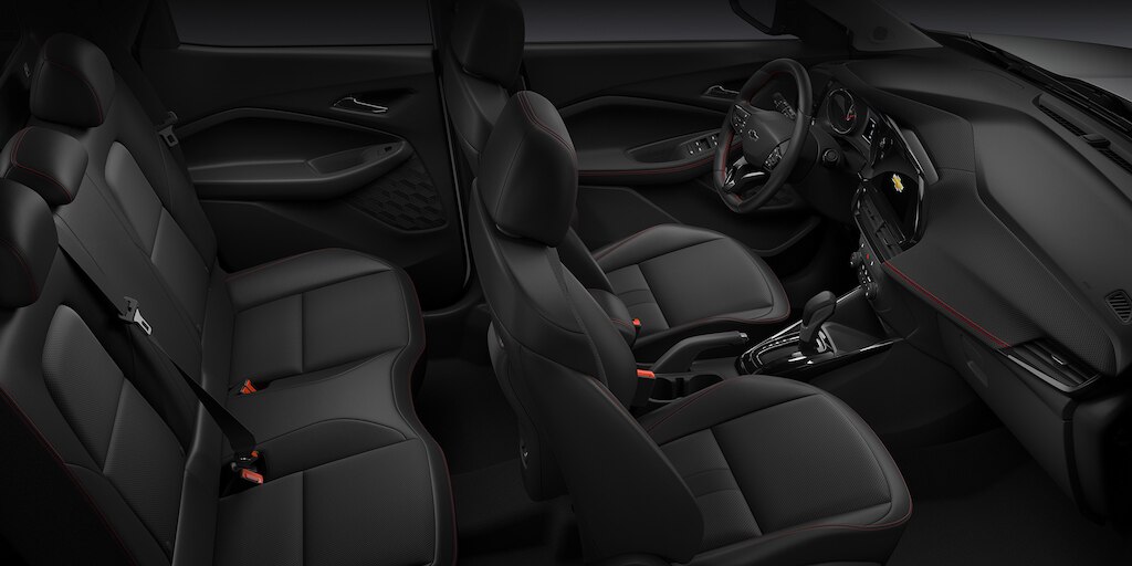 Confort interior de la nueva Chevrolet Montana 2025 pickup compacta.